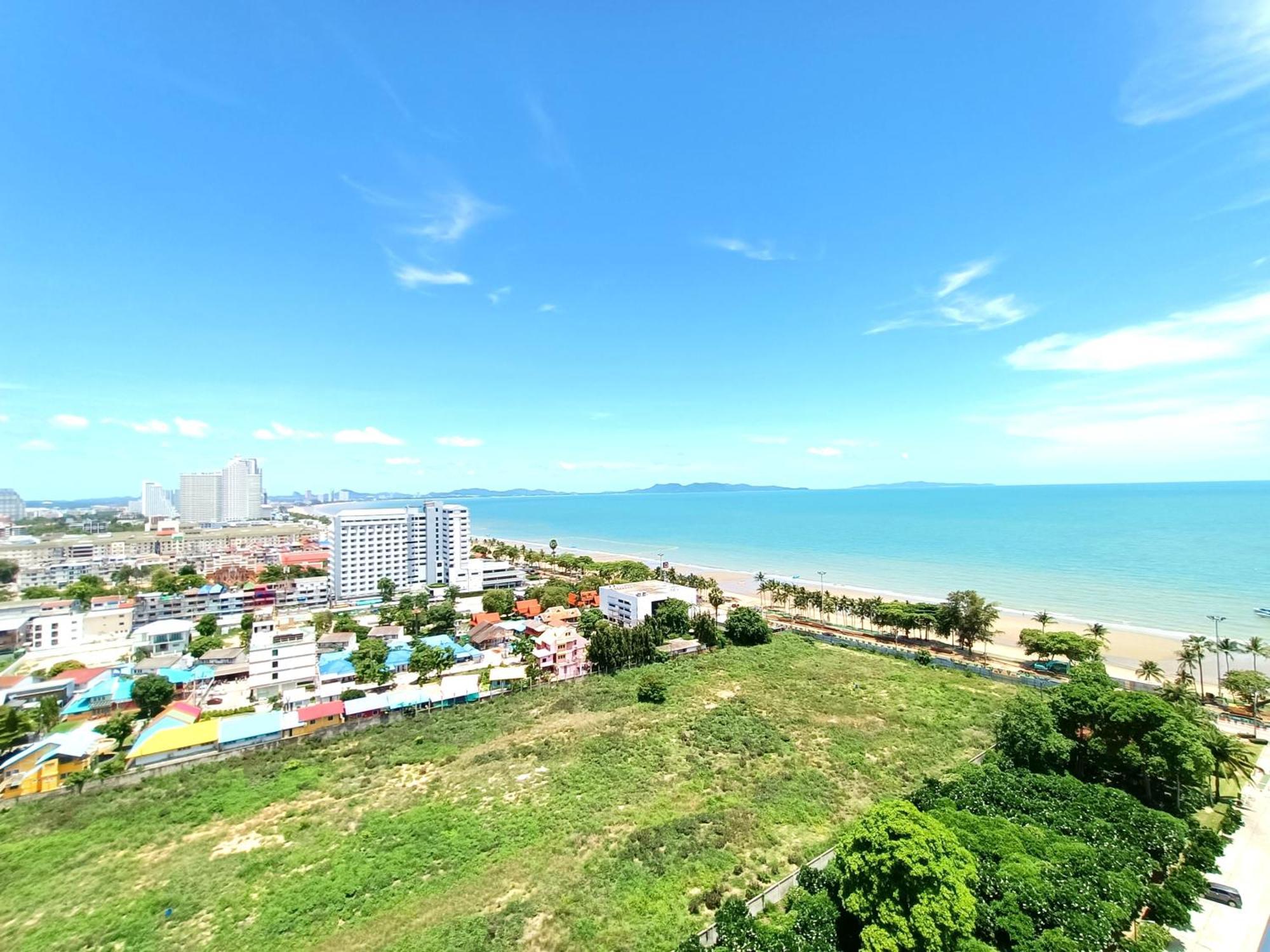 Sea View Beachfront Condos Pattaya Jomtien Beach Exterior foto